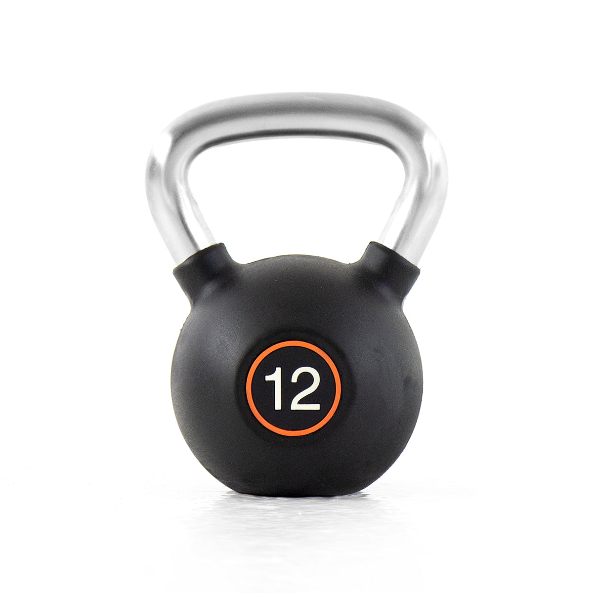 Pulse Fitness RubberGrip Kettlebell Set – 4–32kg (Black) - Premium Performance