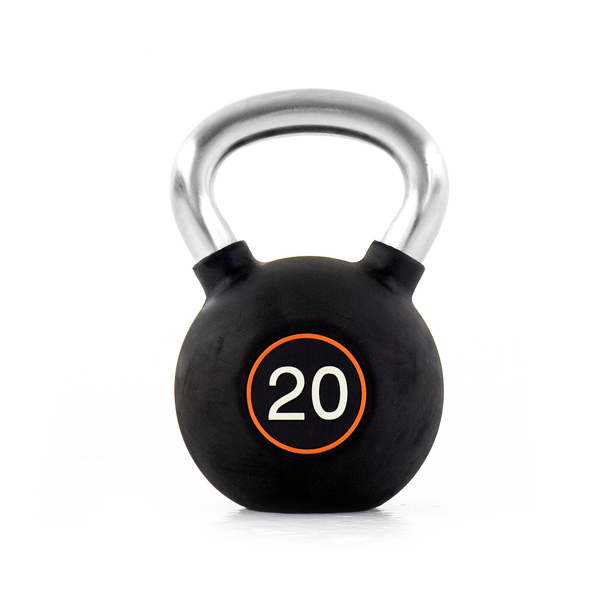 Pulse Fitness RubberGrip Kettlebell Set – 4–32kg (Black) - Premium Performance