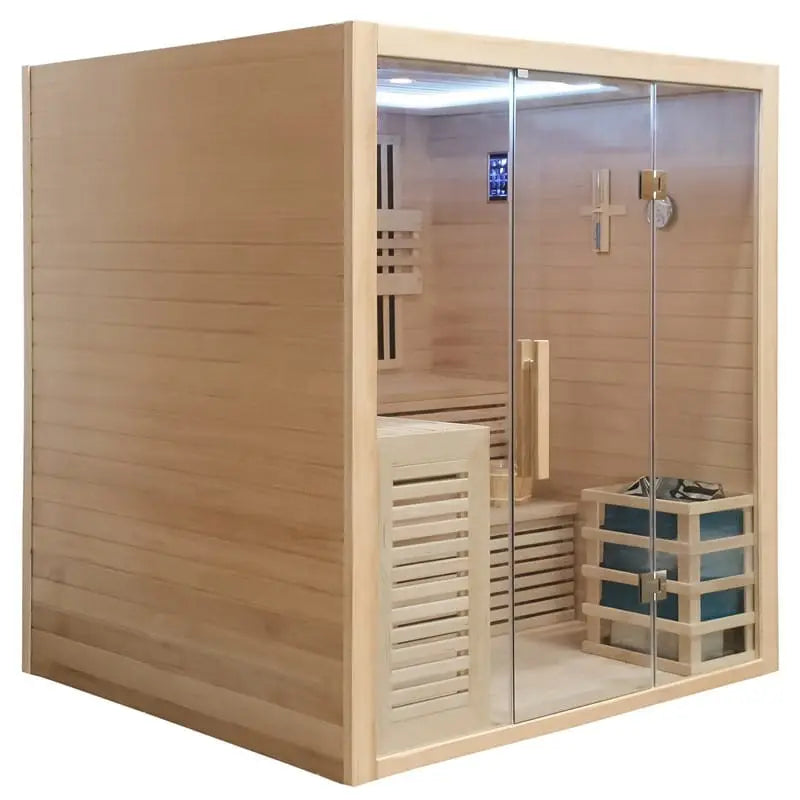 CenturaHeat 4 Person Combination Bio Indoor Sauna