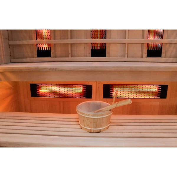 CenturaHeat 5-8 Person Combination Bio Indoor Sauna