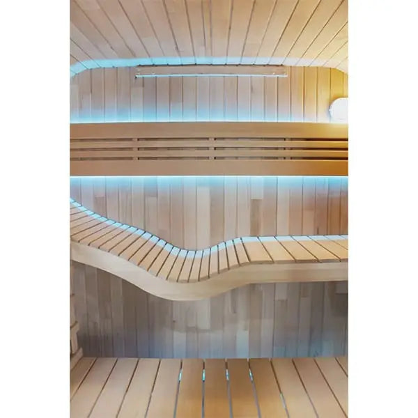 CenturaHeat 2-4 Person Outdoor Steam Square Sauna