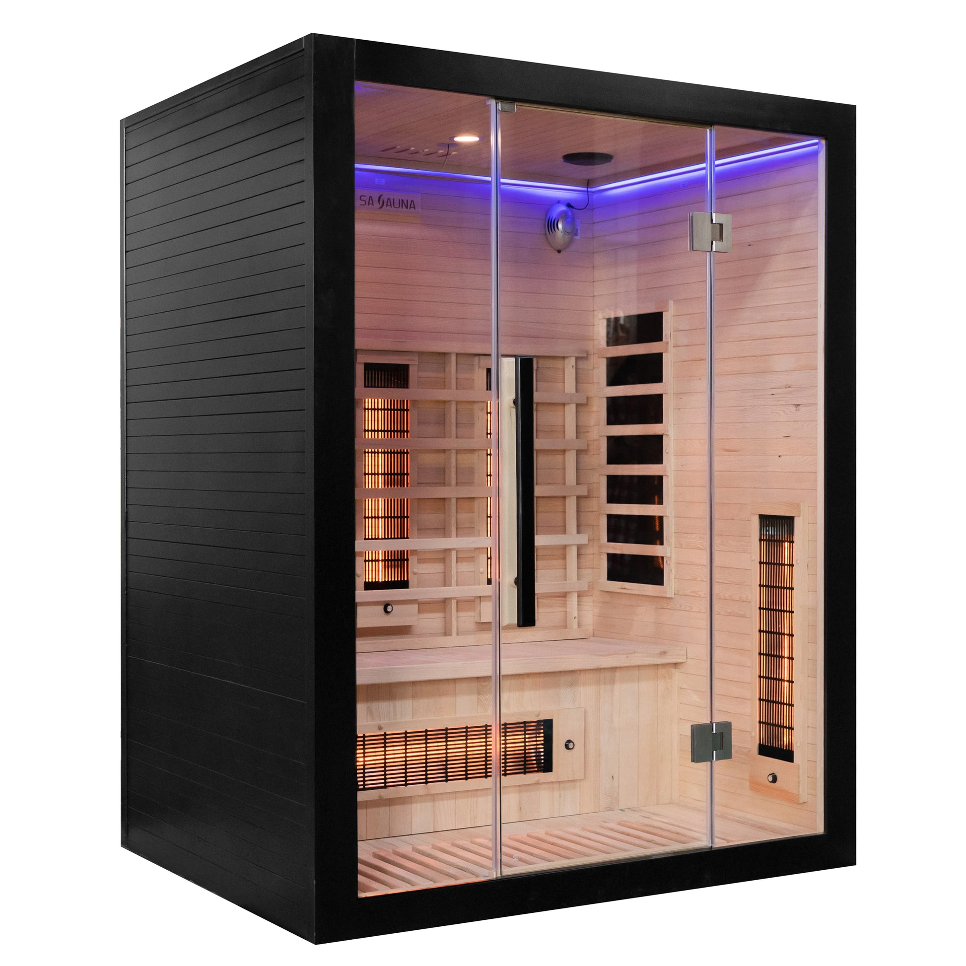 The Miracle Sauna UK-Lux: 3 Person Far Infrared Sauna - Premium Performance