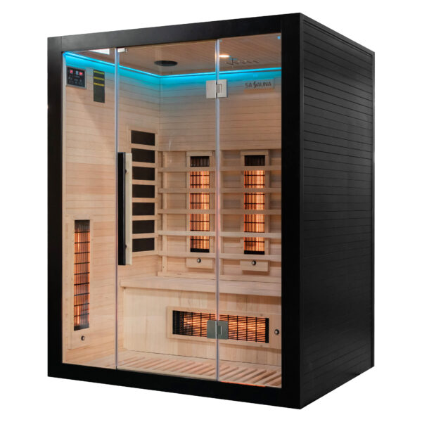 The Miracle Sauna UK-Lux: 3 Person Far Infrared Sauna