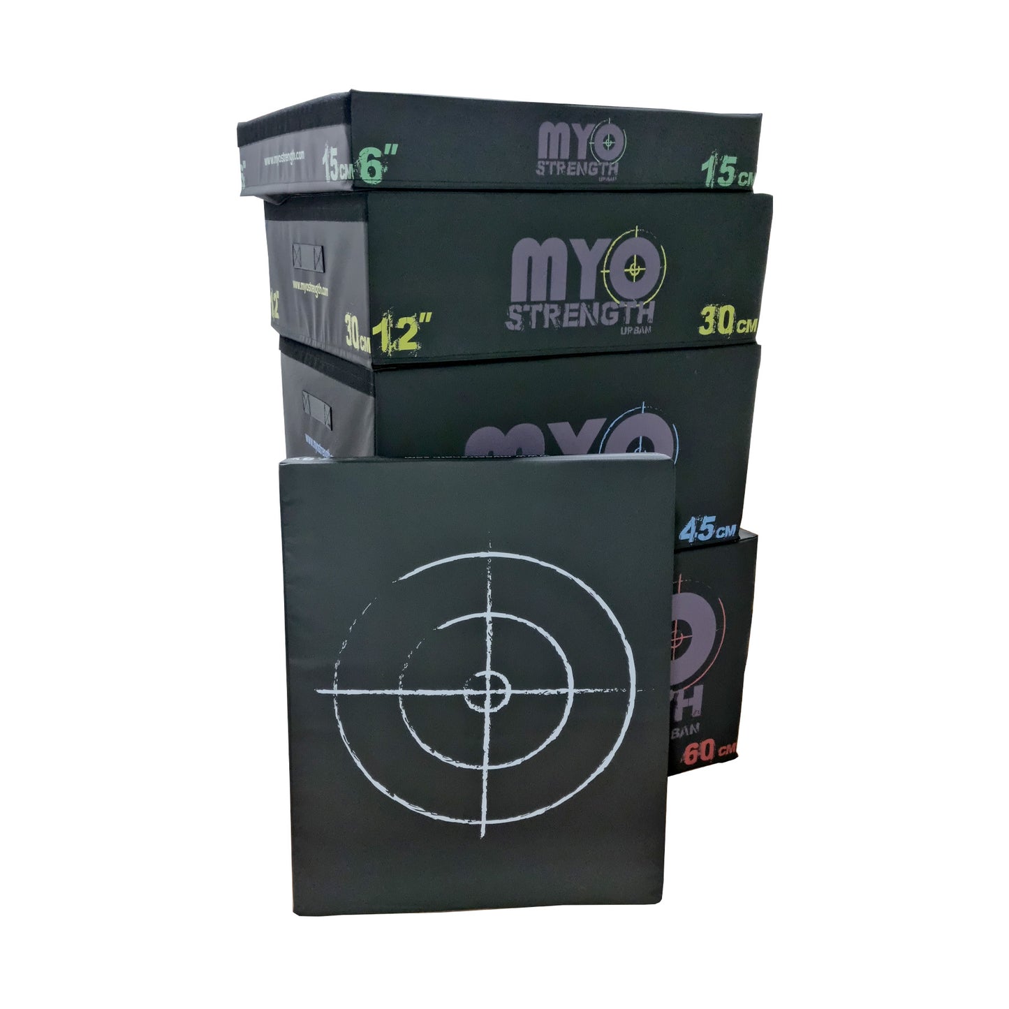 MYO Strength - 5-Piece Soft Plyometric Platform Set - Premium Performance