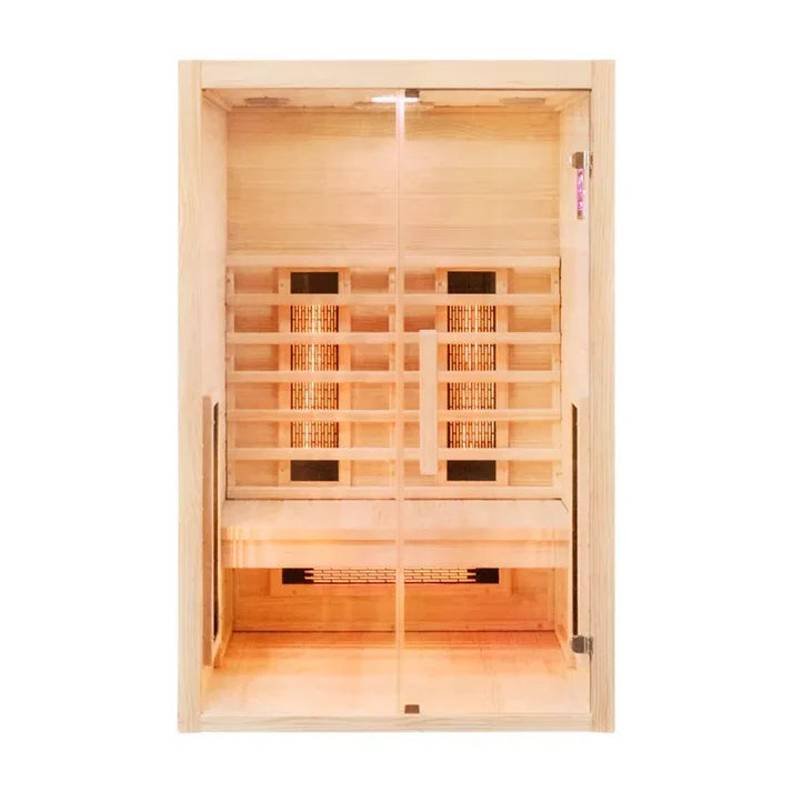 CenturaHeat Infrared Rejuvenation Double Indoor Sauna - Premium Performance