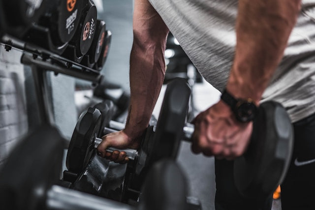 Dumbbell rows