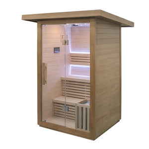 CenturaHeat 2 Person Traditional Outdoor Garden Sauna