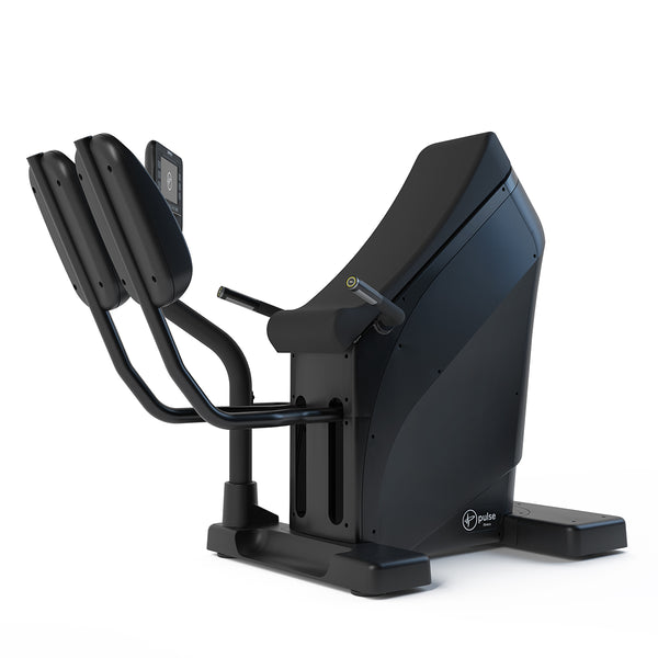 Pulse Fitness CrossClimb – ClubLine Seated Stepper Pro - Premium Performance