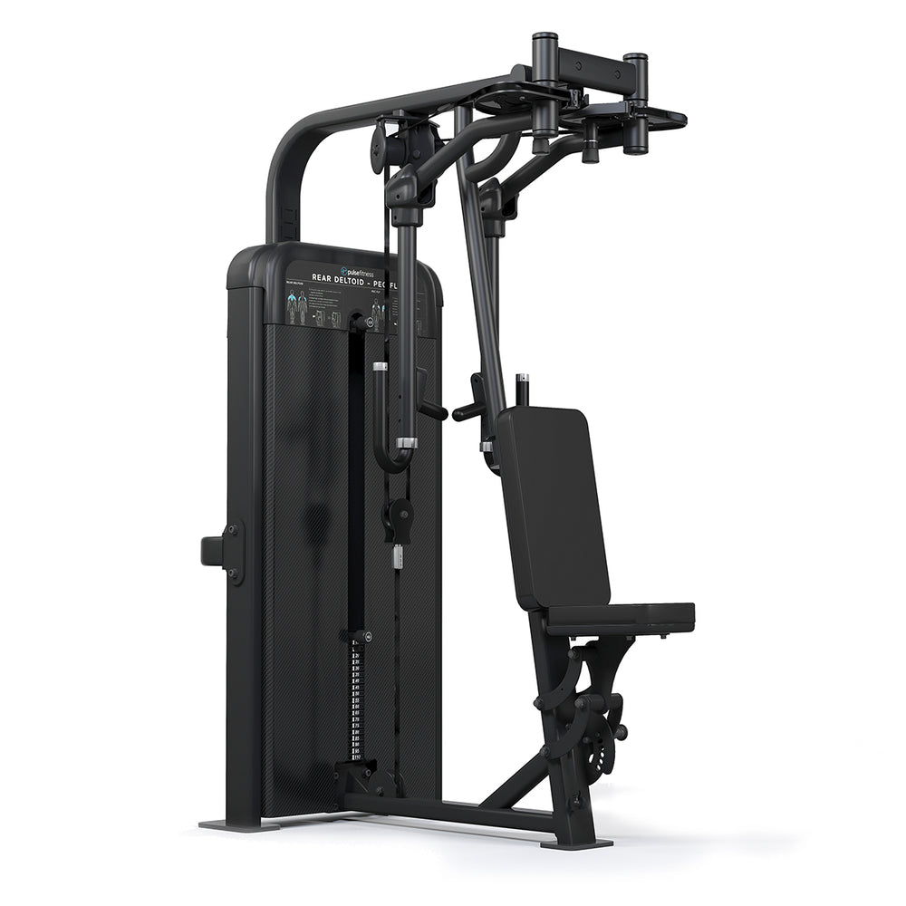 Pulse Fitness DualFly Rear Deltoid & Pec Machine - Premium Performance