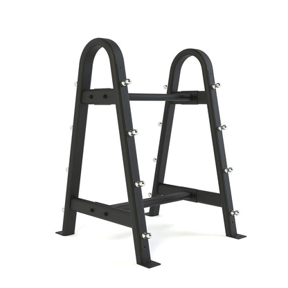 Pulse Fitness RubberGrip Barbell Set 10–45kg (Black) - Premium Performance