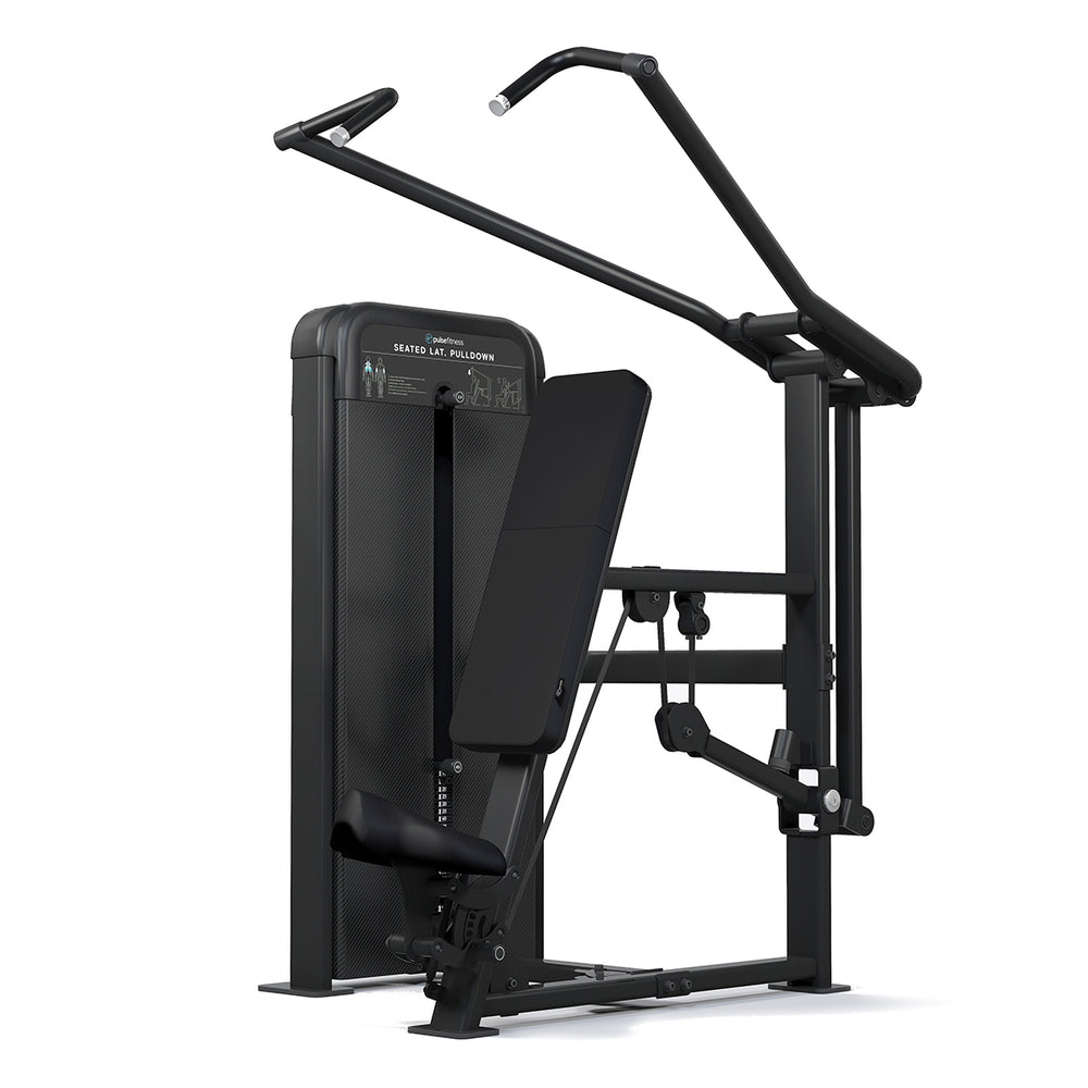 Pulse Fitness PowerLat Seated Pulldown Machine - Premium Performance