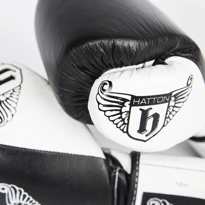 Hatton Boxing ProLeather Velcro Gloves – 14oz - Premium Performance