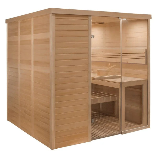 CenturaHeat 2-3 Person Traditional Relax Sauna - Premium Performance