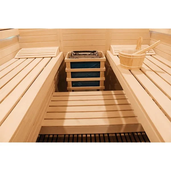 CenturaHeat 2-3 Person Traditional Relax Sauna - Premium Performance