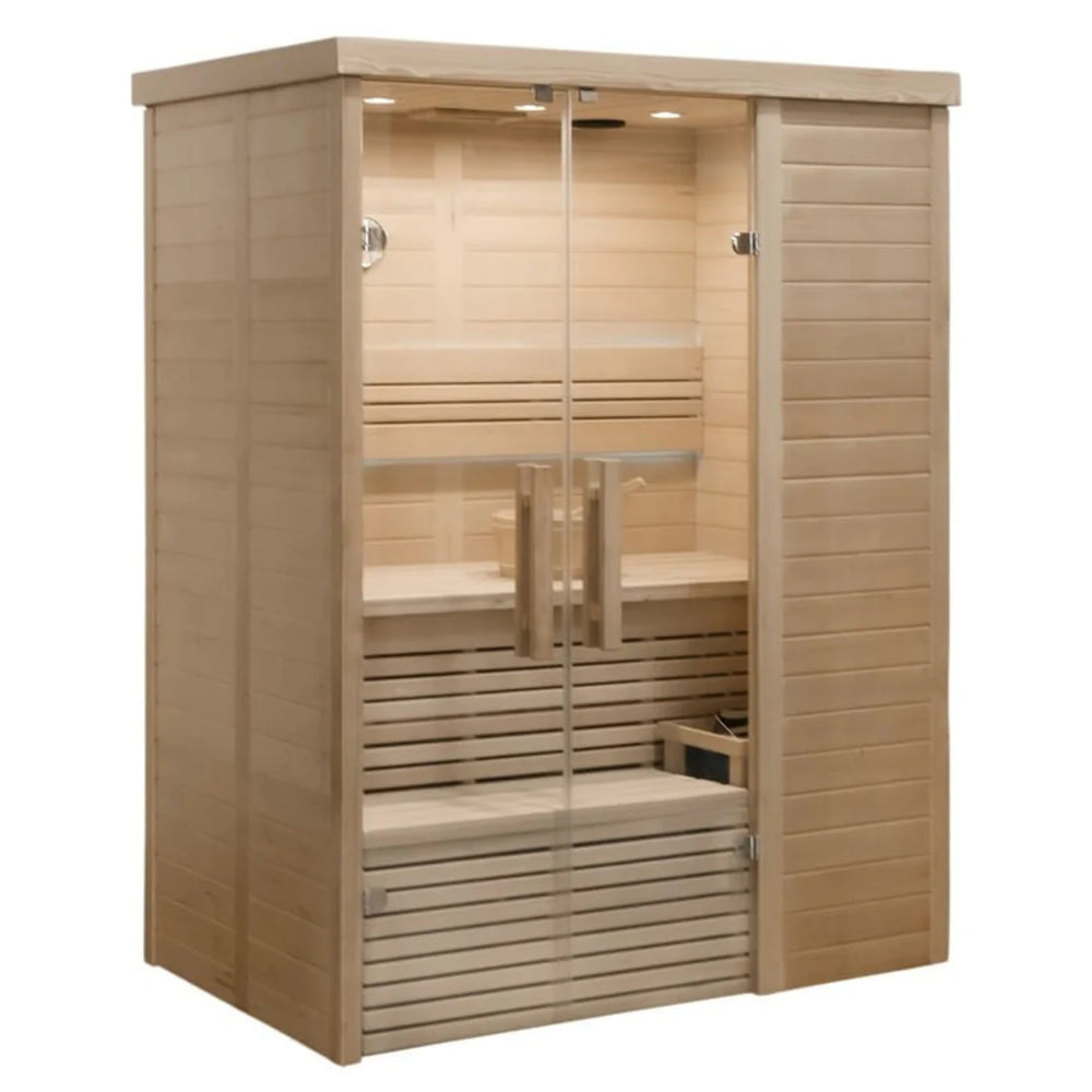 CenturaHeat Relax 2 Person Traditional Steam Indoor Sauna