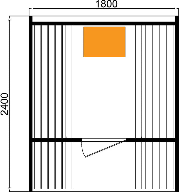 CenturaHeat 4-6 Person Outdoor Wood Barrel Sauna - Premium Performance