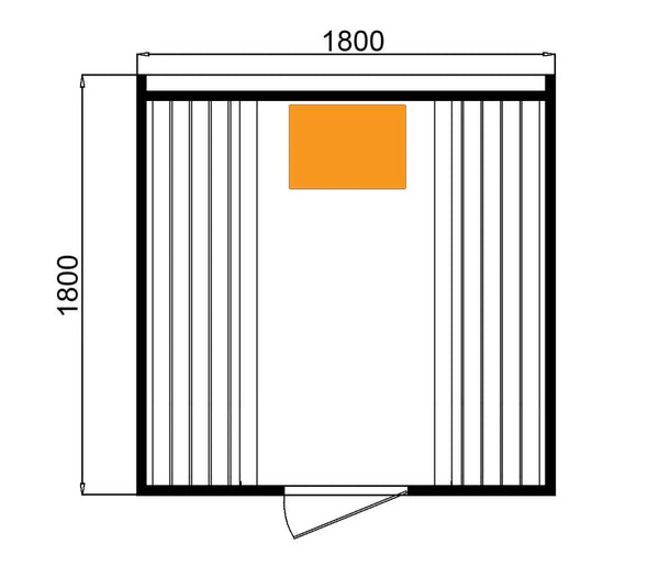 CenturaHeat 4-6 Person Outdoor Wood Barrel Sauna - Premium Performance