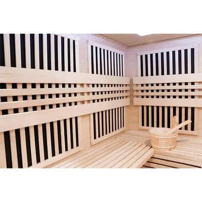 CenturaHeat 4 Person Combination Bio Indoor Sauna
