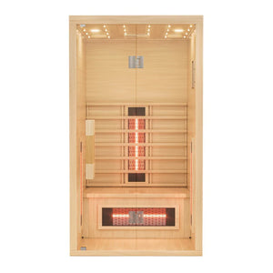 CenturaHeat Single 1 Person Infrared Rejuvenation Indoor Sauna - Premium Performance