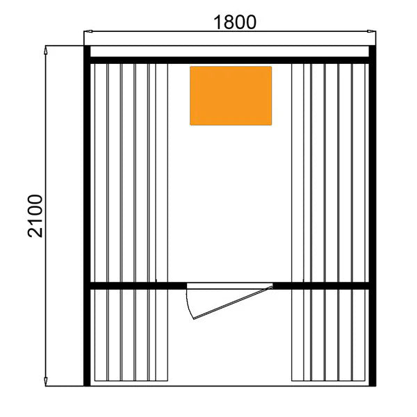 CenturaHeat 4-6 Person Outdoor Wood Barrel Sauna - Premium Performance
