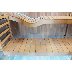 CenturaHeat 2-4 Person Outdoor Steam Square Sauna - Premium Performance