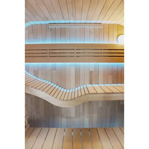 CenturaHeat 2-4 Person Outdoor Steam Square Sauna - Premium Performance