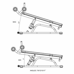 Pulse Fitness FlexiAb Adjustable Decline Bench - Premium Performance