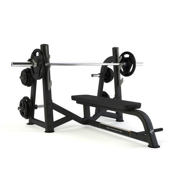 Pulse Fitness ProHorizontal Olympic Bench Press - Premium Performance