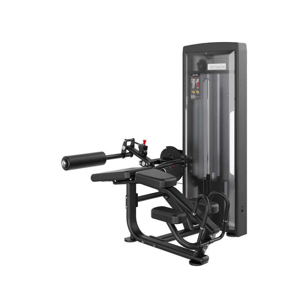 Attack Strength FlexCurl Lying Leg Machine - Premium Performance