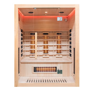 The Miracle Sauna 3 Person Far Infrared Sauna - Premium Performance