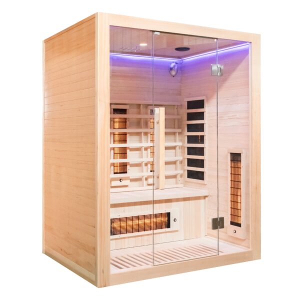 The Miracle Sauna 3 Person Far Infrared Sauna