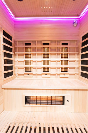 The Miracle Sauna 3 Person Far Infrared Sauna - Premium Performance