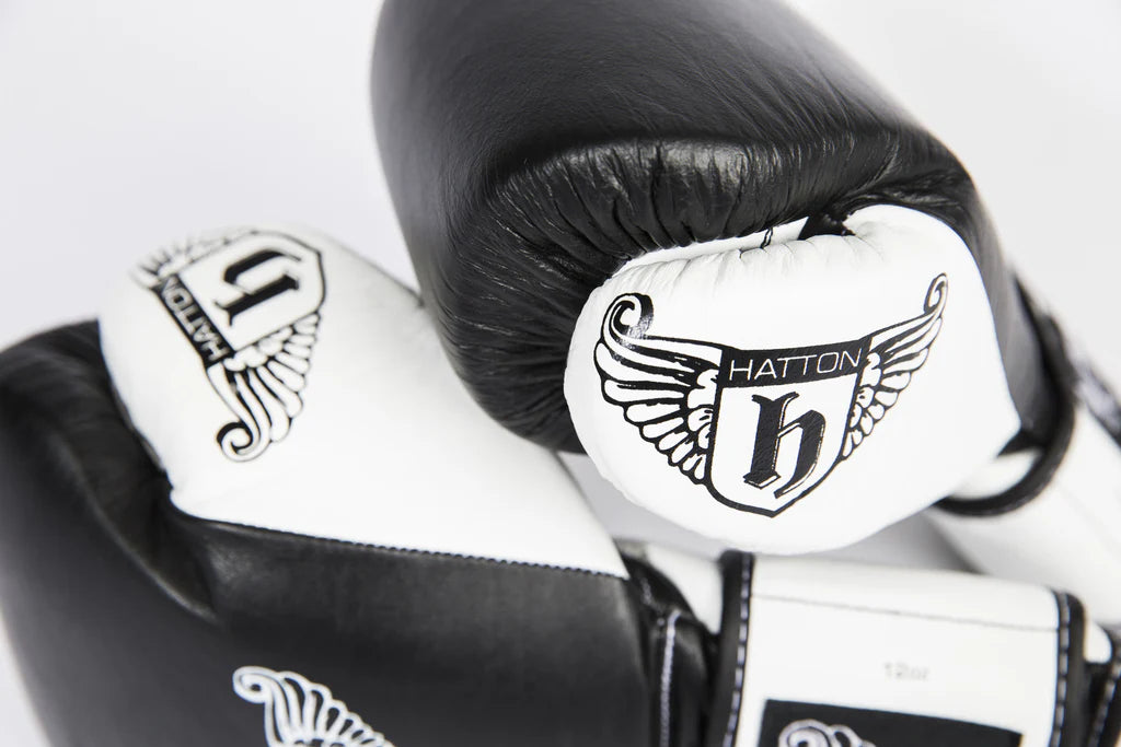 Hatton Boxing ProLeather Velcro Gloves – 14oz - Premium Performance