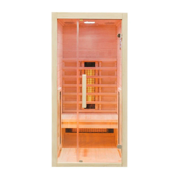 CenturaHeat Infrared Rejuvenation Single Indoor Sauna - Premium Performance