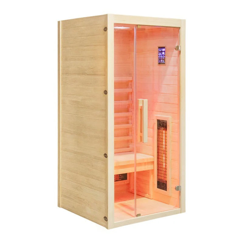 CenturaHeat Infrared Rejuvenation Single Indoor Sauna - Premium Performance