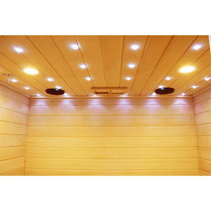 CenturaHeat Traditional Steam 3 Person Indoor Sauna - Premium Performance