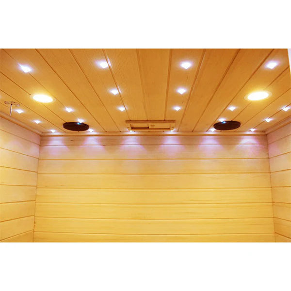 CenturaHeat Traditional Steam 3 Person Indoor Sauna - Premium Performance