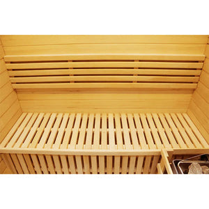 CenturaHeat Traditional Steam 3 Person Indoor Sauna - Premium Performance