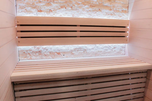 CenturaHeat Double Bench Traditional Steam Indoor Sauna - Premium Performance