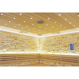 CenturaHeat 6-8 Person Traditional Corner Indoor Sauna - Premium Performance