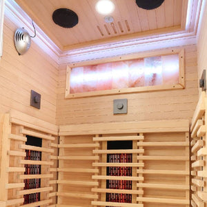 Palm Spas HotBox1 Indoor Infrared Sauna - Premium Performance