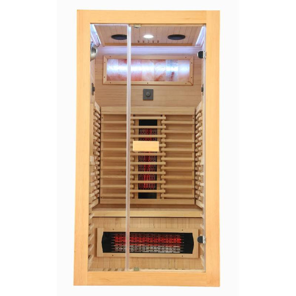 Palm Spas HotBox1 Indoor Infrared Sauna - Premium Performance