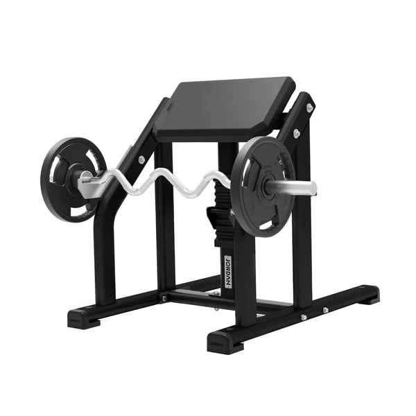 JORDAN Seated Preacher Curl Bench - Premium Performance