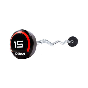 JORDAN Urethane Barbell - Curl Bar - Premium Performance