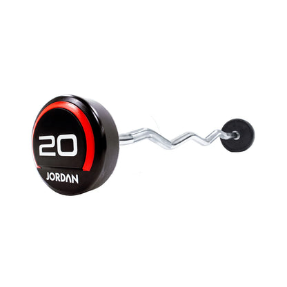 JORDAN Urethane Barbell - Curl Bar - Premium Performance