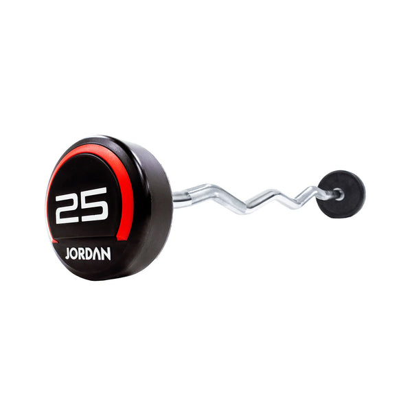 JORDAN Urethane Barbell - Curl Bar - Premium Performance