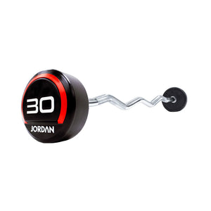 JORDAN Urethane Barbell - Curl Bar - Premium Performance