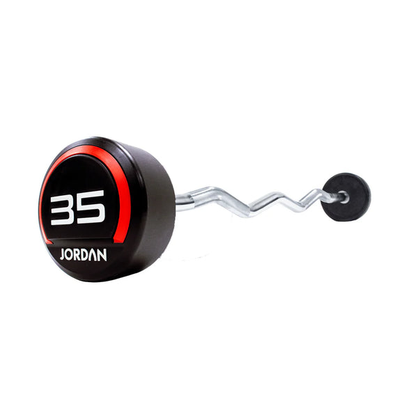 JORDAN Urethane Barbell - Curl Bar - Premium Performance