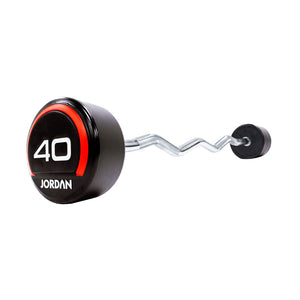 JORDAN Urethane Barbell - Curl Bar - Premium Performance