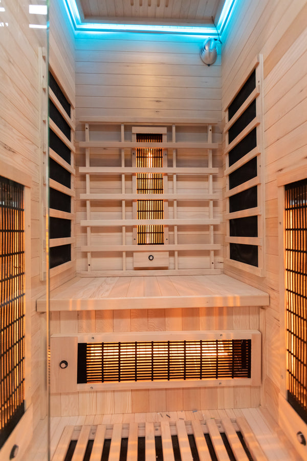 The Miracle Sauna UK-Lux: 1 Person Far Infrared Sauna - Premium Performance